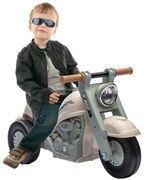 AIYAPLAY Vehicul de alunecare, Design de motocicletă, Muzică și Bule, pentru 2-5 ani, Cream White | Aosom Romania