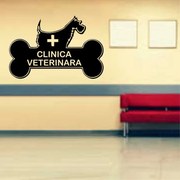 Sticker perete Clinica Veterinara 4