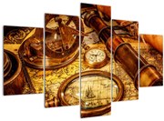 Tablou - uneltele itorice ale marinarior (150x105 cm)