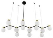 Suspensie moderna 14 becuri G9 OVALINO 9620163 NOVA LUCE