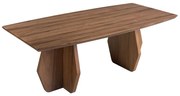 Masuta de cafea deosebita design LUX Walnut 120x60cm