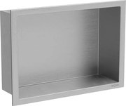 Mexen X-Wall-R raft încastrat cu flanșă 30 x 20 cm, inox - 1910302010