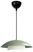 Lustră cu cablu MOONLIGH 1xE27/40W/230V verde