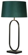 Veioza/Lampa de masa decorativa Modish negru/verde