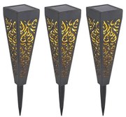 SET 3x lampă LED solară Globo 33578-3 LED/0,1W/3V IP44