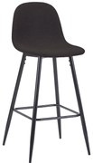 Scaun Bar Freya Textil Gri-Inchis