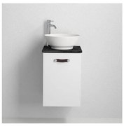 Dulap de baie cu lavoar TAARNHOLM, alb