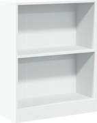 vidaXL Bibliotecă, alb, 60x24x76 cm, lemn compozit