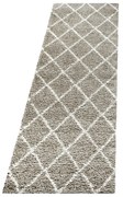 Covor tip traversă maro deschis 80x250 cm Alvor – Ayyildiz Carpets