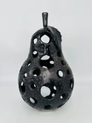 Statueta decorativa Pear, black