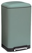 Cos gunoi Retro Line, verde, 30 litri, metal, cu pedala,  34 x 32 x 61 cm, greutate 4 KG