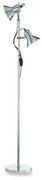 Ideal Lux - Lampadar 2xE27/60W/230V crom lucios