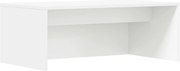 vidaXL Birou montat pe perete Alb 80 x 45 x 30 cm Lemn compozit