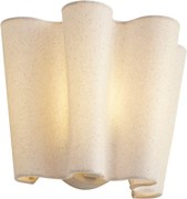 Lampă de perete Japandi Bej cu in 20 cm - Oyster