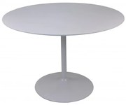 Masa de bar rotunda 110x110x75 cm alba