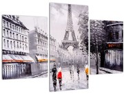 Tablou - Pictură în ulei, Paris (90x60 cm)