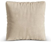 Pernă pentru canapea modulară bej cu tapițerie din catifea Martina – Micadoni