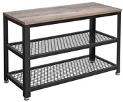 Pantofar DAVOR maro/negru