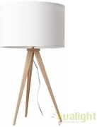 Veioza, lampa de masa cu trepied TRIPOD WOOD 5200009 ZV