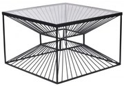 Masuta design modern Illusion 60cm, negru