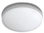 Mini Plafoniera LED design slim MALTA R 18 3000K alba