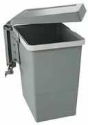 Coș de gunoi încorporabil Elletipi SWING - pentruușă, 18 l, 18 l