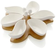 Bol servire Brandani Tranches, 23,5 x 26 cm