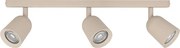 Eglo 902345 - Plafonieră CAMALDOLI cu 3 spoturi, GU10, 10W, 230V, bej