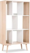 Dulap lemn masiv natur Copii Sophie, 80 × 40 × 146 cm