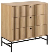 Comodă cu sertare OLIVIA, stejar