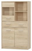 Dulap TEYO 2D1W1S, stejar sonoma
