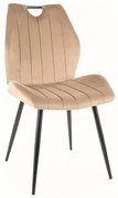 Scaun Arco velvet bej Blu28