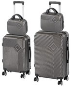 TraveLux Pro XXII set valiză rulantă gri