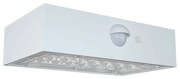 Aplică LED solară cu senzor LED/3W/3,7V 3000K/4000K IP65 alb