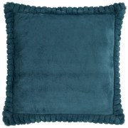 Pernă decorativă 55x55 cm Velvet and Faux Fur – Catherine Lansfield