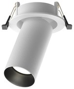 Mini Spot incastrabil rotativ retractabil Artisan alb