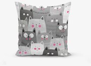 Față de pernă cu amestec de bumbac Minimalist Cushion Covers Catty, 45 x 45 cm