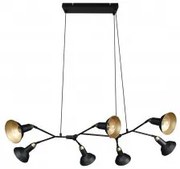 Suspensie vintage 7 becuri E14 Roxie 311900732 Trio