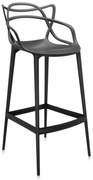 Scaun pentru bar A.I. STOOL RECYCLED, î. 75 cm, diferite culori - Kartell Culoare: negru