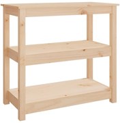 vidaXL Masă consolă, 80x40x74 cm, lemn masiv de pin