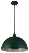 Searchlight 35410GR - Pendul pe cablu MARS 1xE27/60W/230V Ø 25 cm verde