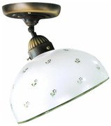 Lustră aplicată Kolarz 731.10.27 NONNA 1xE27/75W/230V d. 30 cm verde