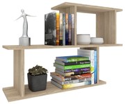 Etajera Rico V2, Stejar Sonoma, L 100 x l 25 x H 65 cm