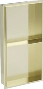 Mexen X-Wall-NR raft de nișă fără flanșă cu raft 60 x 30 cm, auriu periat - 1951603010S