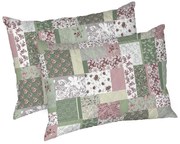 Set 2 perne Garden, microfibra matlasata, 50x70 cm