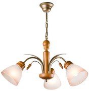 Lustră pe lanț TULIPAN 3xE27/60W/230V