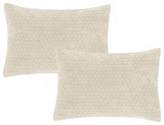 Fețe de pernă 2 buc. 50x75 cm Attica Velvet Embroidered – Bianca