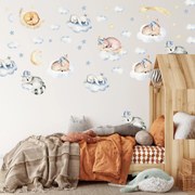 Autocolante de perete - Somn în nori