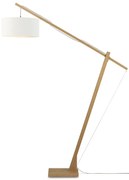 Lampadar eco din bambus Montblanc 4723 natur/ alb