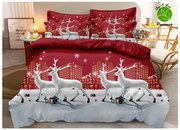 Set Lenjerie De Pat Craciun 6 Piese Pat 2 Persoane, Christmas Collection